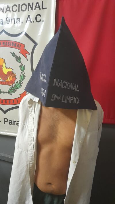 César Ariel Cañete Escobar, de 27 años, presunto agresor.