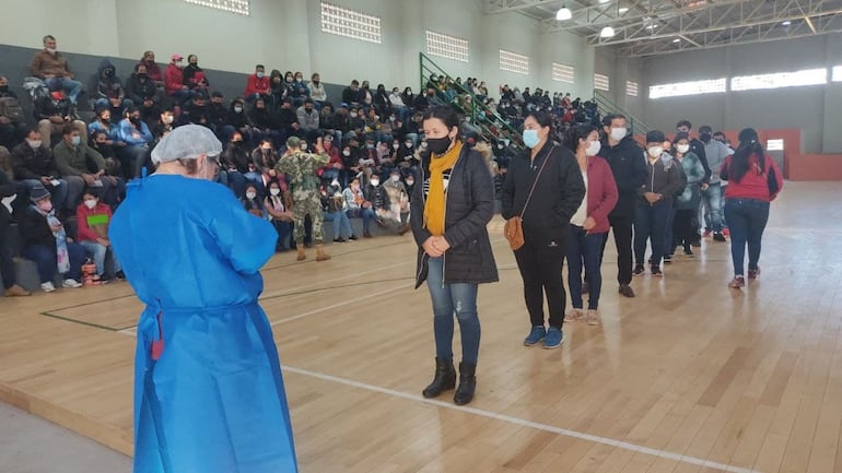 También en Curuguaty se registró mucha concurrencia tras liberación de cédula