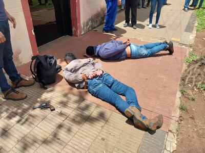 Policía hiere a un presunto asaltante y detiene a otro tras persecución en Concepción