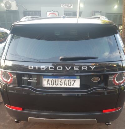 La camioneta fue recuperada cuando salía del microcentro de Ciudad del Este.