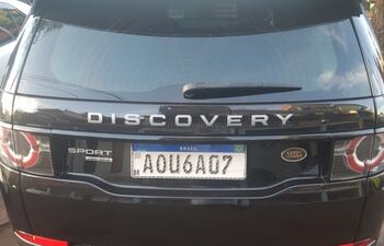 La camioneta fue recuperada cuando salía del microcentro de Ciudad del Este.