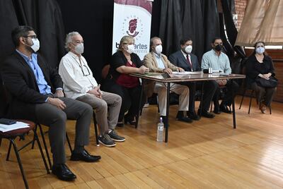 Miembros del Consejo Directivo del Instituto Superior de Bellas Artes (ISBA) explicaron los motivos del retraso en la expedición de títulos.