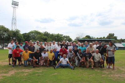 Reunión de exjugadores de Rubio Ñu