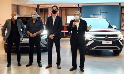 Ricardo Carrizosa, Camilo Carrizosa, Fernando Badía y Miguel Carrizosa.