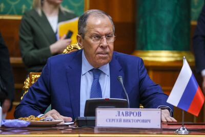 Serguéi Lavrov, ministro de Relaciones Exteriores de Rusia.