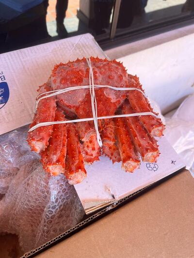 Frutos de mar incautados por ingresar de contrabando y vencidos