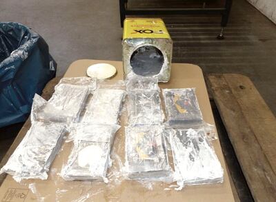 Mencionaron la  carga de cocaína que cayó en Hamburgo.