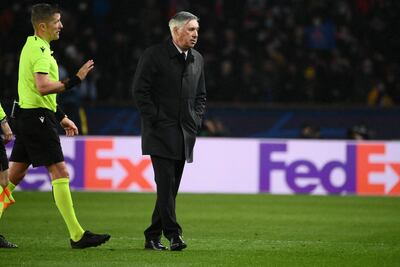 El Real Madrid de Carlo Ancelotti fue dominado en el juego frente al París Saint-Germain.