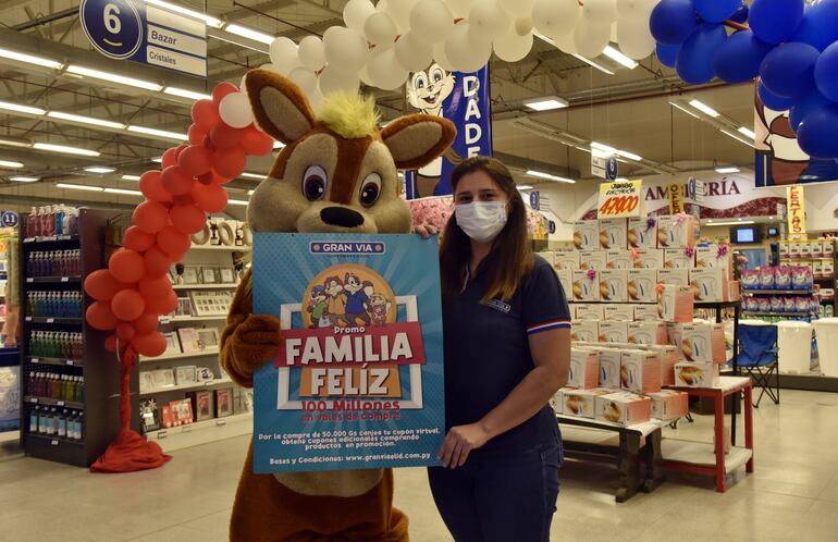 Tahiana Garelik, encargada de marketing de Gran Vía, dio detalles de la promo "Familia feliz".