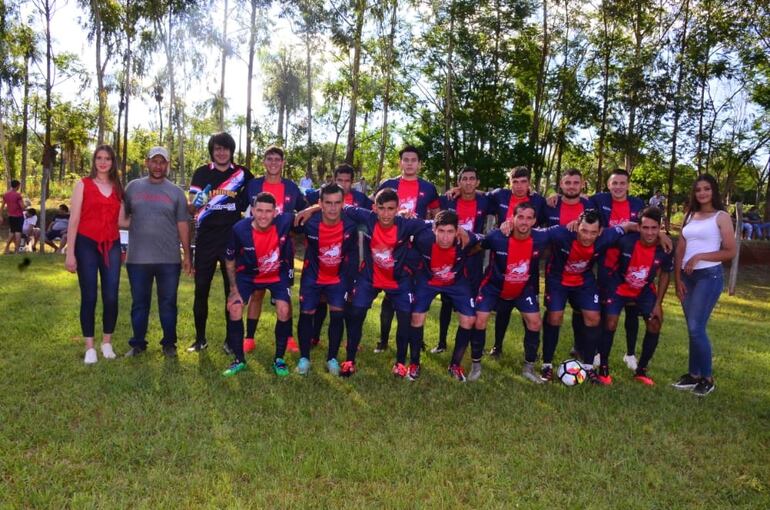El equipo de Cerro Porteño que ganò 3-2 al club 30de Abril