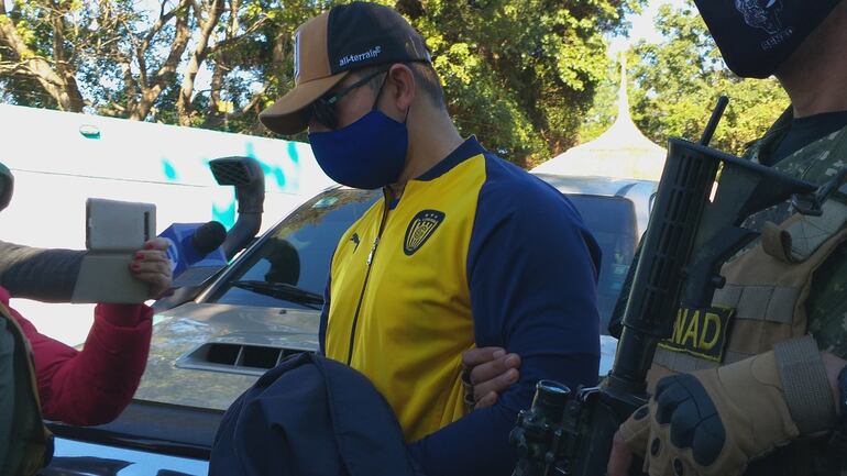 José Balboa, detenido e imputado por posesión y comercialización de drogas y asociación criminal, es jefe en la Dirección de Tránsito de la Municipalidad de Luque.