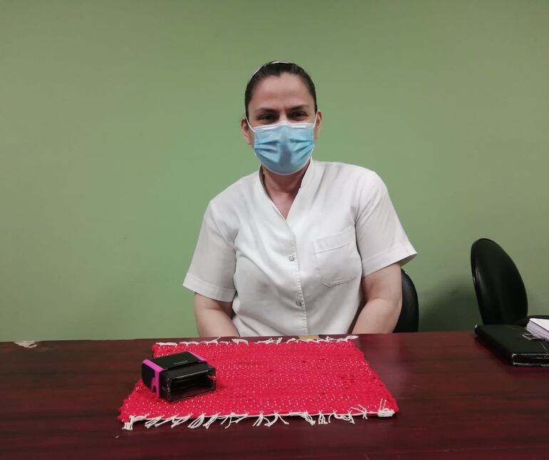 Lic. Anselma Schinini, nutricionista del Hospital de Clínicas.