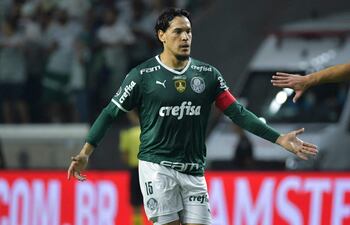 Gustavo Gómez, capitán del Palmeiras.