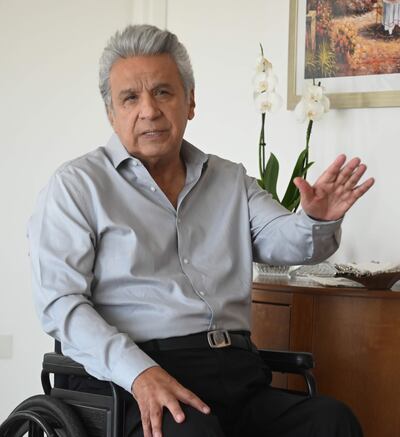 Lenin Moreno, quien ahora vive en Paraguay como parte de la OEA.