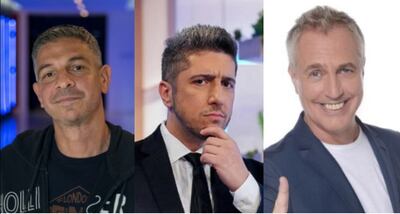 Marcelo Corazza, Jey Mammón y Marley, acusados de supuesto abuso de menores.