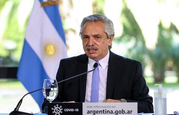 Alberto Fernández, presidente de Argentina.