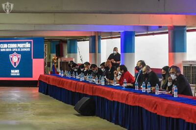 Los socios aprobaron el balance de manera unánime en la asamblea del Ciclón.