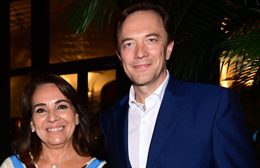 María Irene Gavilán y Sebastien Lahie.