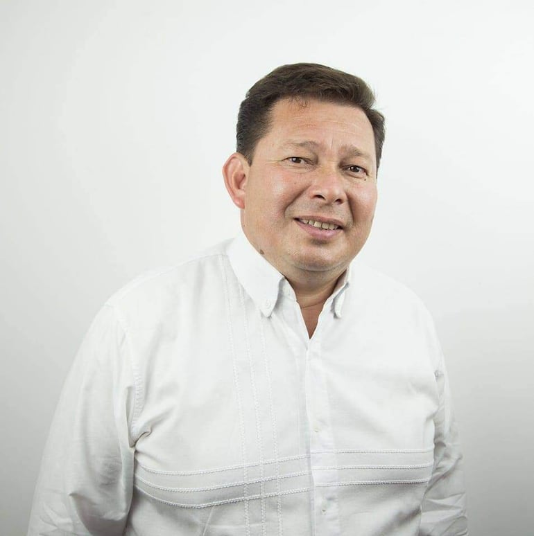 Carlos Carballo, precandidato colorado para la Intendencia de Abai.