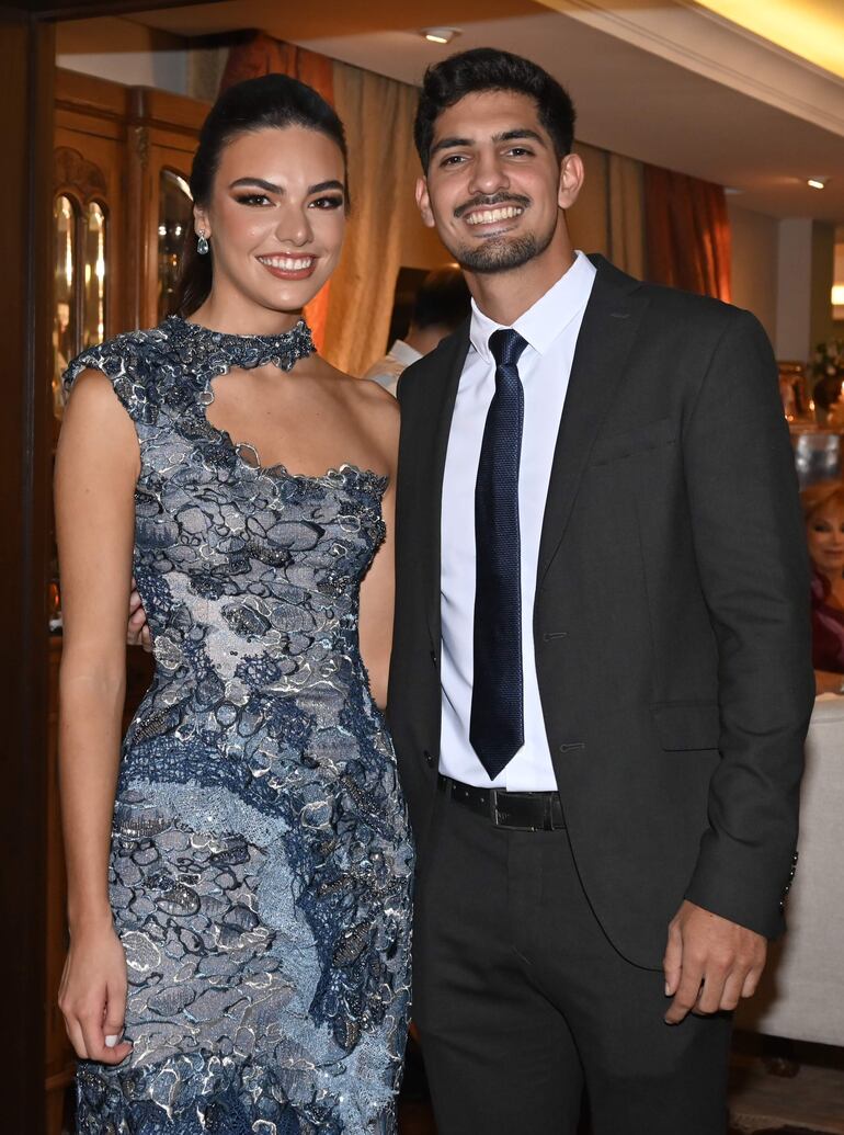 Chantal Spinzi y Gonzalo Allende.