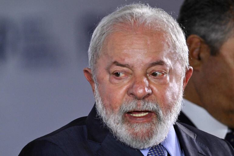 Luiz Inácio Lula da Silva, presidente de Brasil.