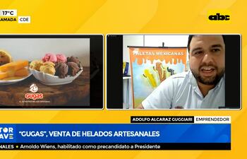 "Gugas", venta de helados artesanales