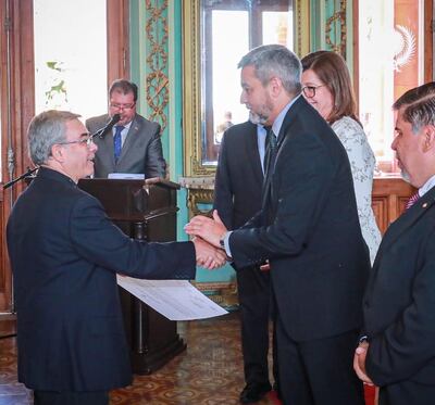 Derlis Alcides Ibarrola. Investigador, uno de los ganadores del Premio Nacional de Ciencia Año 2022.