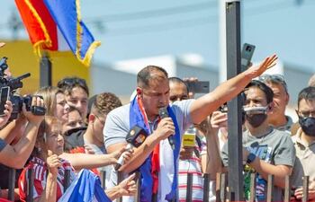 Miguel Prieto desafió al cartismo y dijo que no lo amedrentarán con la denuncias y persecución en su contra.