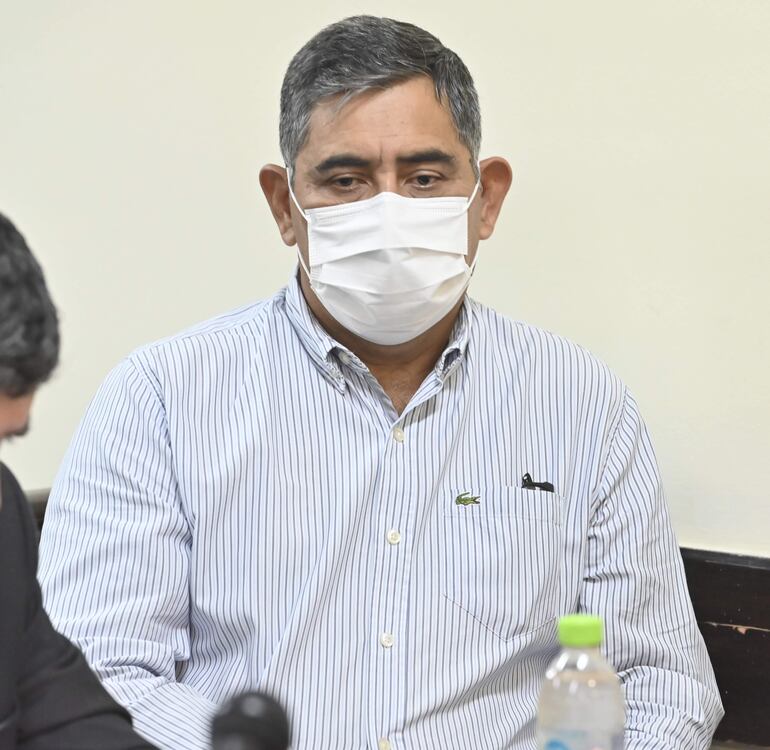 Justo Ferreira Servín, propietario de la firma Imedic acusado de supuesto contrabando de los insumos chinos.