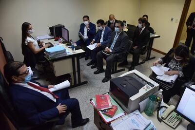 Juicio a Javier Díaz Verón.