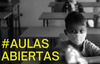 Convocan a caravana a favor de clases presenciales.