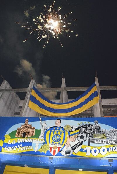Obra por los 100 años del Sportivo Luqueño.