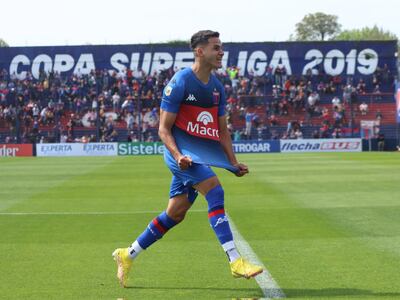 Blas Armoa, 4 goles en 4 partidos de titular con Tigre.