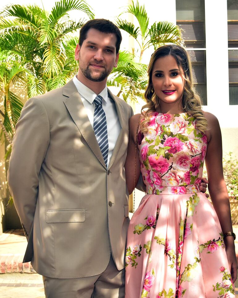 Manuel Koube y María José Alderete.