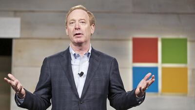 Brad Smith, presidente de Microsoft.