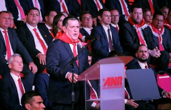 Horacio Cartes, titular de la ANR.