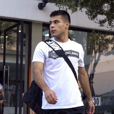 Adelio Zárate (20 años) registra siete partidos en la Primera de Olimpia.