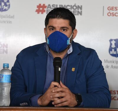 Óscar "Nenecho" Rodríguez. intendente de Asunción, uno de los imputados.