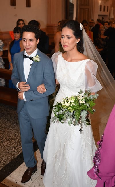 Se casaron Lucas Boscarino Báez y Silvana Servín Duarte.