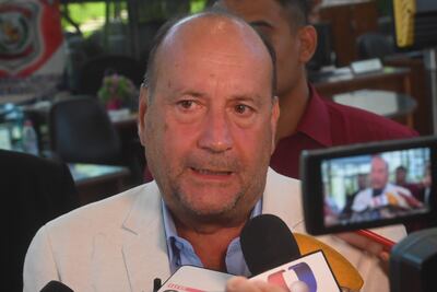 Óscar Salomón, presidente de la Cámara de Senadores.