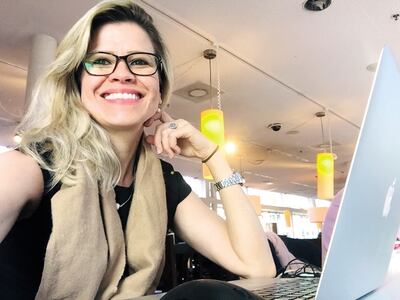 Romy Martínez, de lleno en el estudio del guaraní en la universidad.