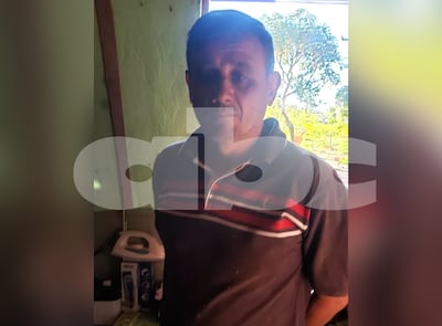 Wilson Acosta Marques, tras su detención en Brasil.