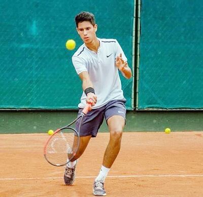 Dani Vallejo es campeón en dobles y va por el título en singles.