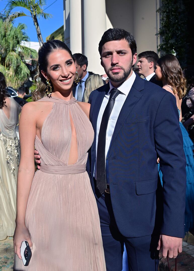 Isabella Balmelli y Ricardo Serratti.