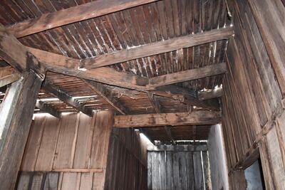 El 95 por ciento del techo de la comisaría está completamente destruido y ya no se puede seguir ocupando