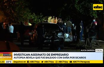 Autopsia revela que empresario fue baleado con saña por sicarios