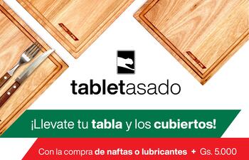 Puma Energy lanza la promoción “Tablet asado”.