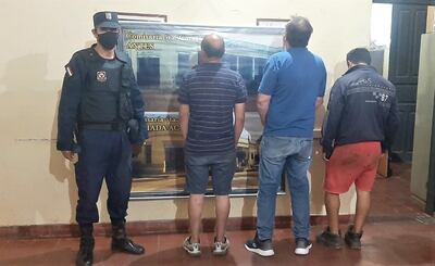 Varios detenidos en control policial en Carapeguá
