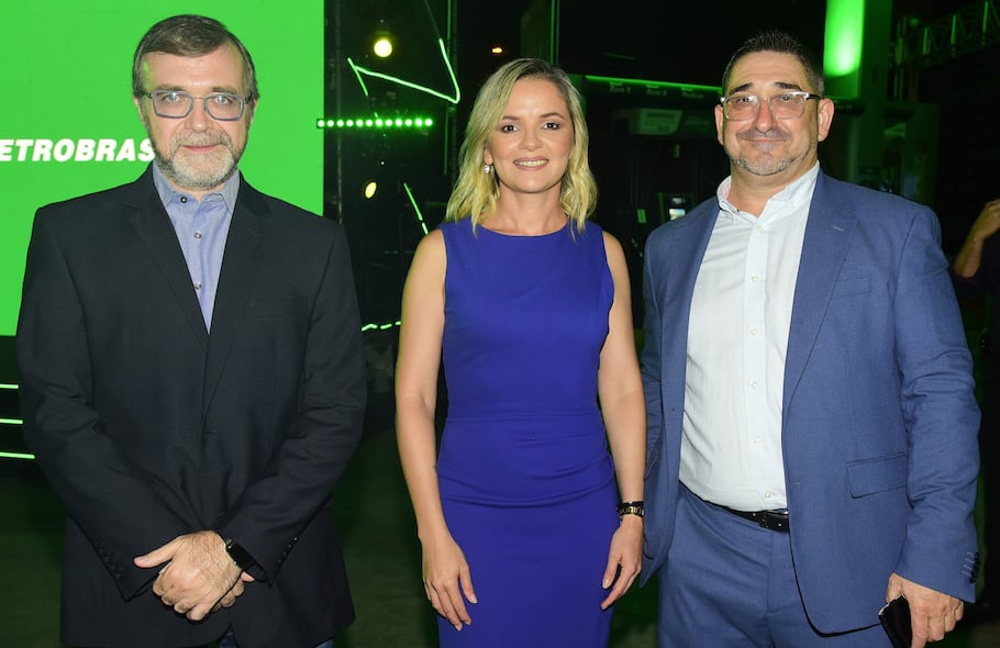 Alejandro Sciscioli, Vanessa Torres y Ricardo Fazzio.