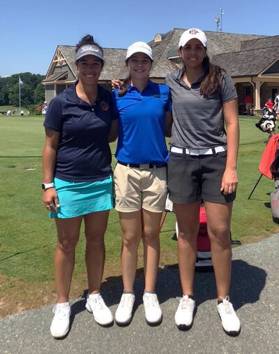 Golfistas no profesionales Sofía García, Giovanna Fernández y María F. Escauriza son las paraguayas en el US Women’s Amateur Championship.